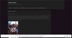 Desktop Screenshot of greenglambot.wordpress.com