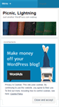 Mobile Screenshot of picniclightning.wordpress.com