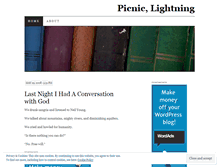 Tablet Screenshot of picniclightning.wordpress.com