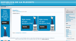 Desktop Screenshot of ploiesti.wordpress.com