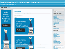 Tablet Screenshot of ploiesti.wordpress.com