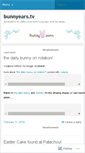 Mobile Screenshot of bunnyearstv.wordpress.com