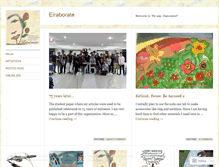 Tablet Screenshot of eiraborates.wordpress.com