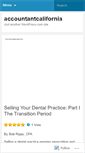 Mobile Screenshot of accountantcalifornia.wordpress.com