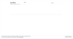 Desktop Screenshot of joyshao.wordpress.com