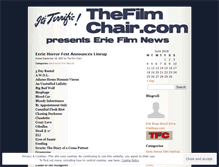 Tablet Screenshot of eriefilm.wordpress.com