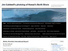 Tablet Screenshot of northshorehawaii.wordpress.com