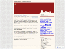 Tablet Screenshot of mariecallasjoy.wordpress.com