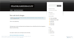 Desktop Screenshot of frankjamesbailey.wordpress.com