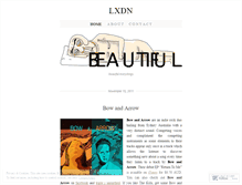 Tablet Screenshot of lxdn.wordpress.com