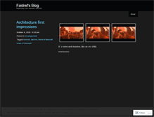 Tablet Screenshot of faidrel.wordpress.com