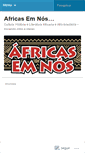 Mobile Screenshot of africasemnos.wordpress.com