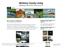 Tablet Screenshot of mchenrycountymusings.wordpress.com