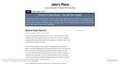Desktop Screenshot of jakesplace.wordpress.com