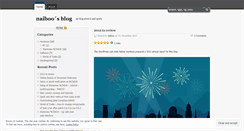 Desktop Screenshot of naiboo.wordpress.com