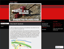 Tablet Screenshot of bulletinthemessenger.wordpress.com