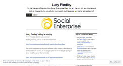 Desktop Screenshot of lucyfindlay.wordpress.com