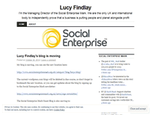 Tablet Screenshot of lucyfindlay.wordpress.com