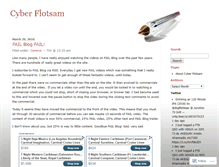 Tablet Screenshot of cyberflotsam.wordpress.com
