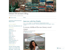 Tablet Screenshot of demetdivaroren.wordpress.com