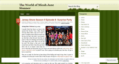 Desktop Screenshot of micahjane11.wordpress.com