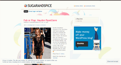 Desktop Screenshot of ilovesugarandspice.wordpress.com