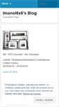 Mobile Screenshot of imanol6x6.wordpress.com