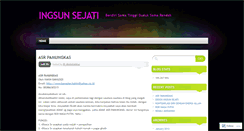 Desktop Screenshot of akusejati.wordpress.com