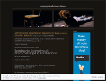 Tablet Screenshot of eleonoradanco.wordpress.com