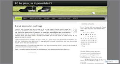 Desktop Screenshot of 10toplus.wordpress.com