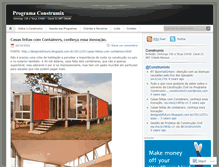 Tablet Screenshot of construmixtv.wordpress.com