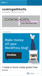 Mobile Screenshot of cookingwithkoffa.wordpress.com