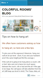 Mobile Screenshot of colorfulrooms.wordpress.com