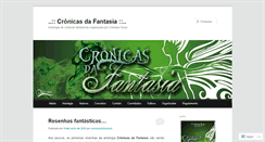 Desktop Screenshot of cronicasdafantasia.wordpress.com