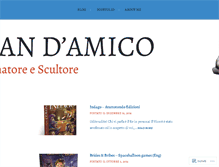 Tablet Screenshot of alandamico.wordpress.com