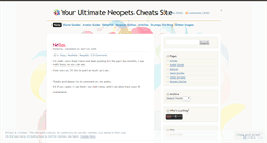 Desktop Screenshot of neohelp123.wordpress.com