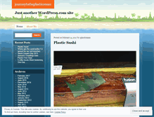 Tablet Screenshot of journeytotheplasticocean.wordpress.com