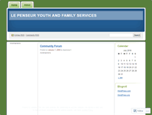 Tablet Screenshot of lepenseur1.wordpress.com