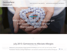 Tablet Screenshot of gemied.wordpress.com