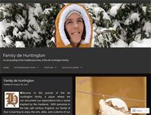 Tablet Screenshot of dehuntington.wordpress.com