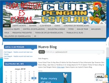 Tablet Screenshot of clubpenguinestelar.wordpress.com