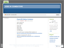 Tablet Screenshot of jobsincoimbatore.wordpress.com