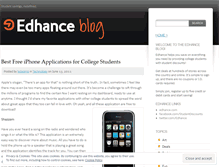 Tablet Screenshot of edhance.wordpress.com