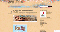 Desktop Screenshot of barbarabockman.wordpress.com