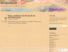 Tablet Screenshot of lituopadania.wordpress.com