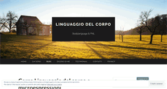 Desktop Screenshot of microespressioni.wordpress.com