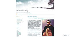 Desktop Screenshot of albertovi.wordpress.com