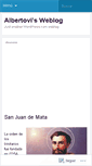 Mobile Screenshot of albertovi.wordpress.com
