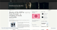 Desktop Screenshot of distractedinreality.wordpress.com