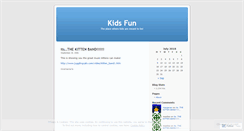 Desktop Screenshot of kidsgames.wordpress.com